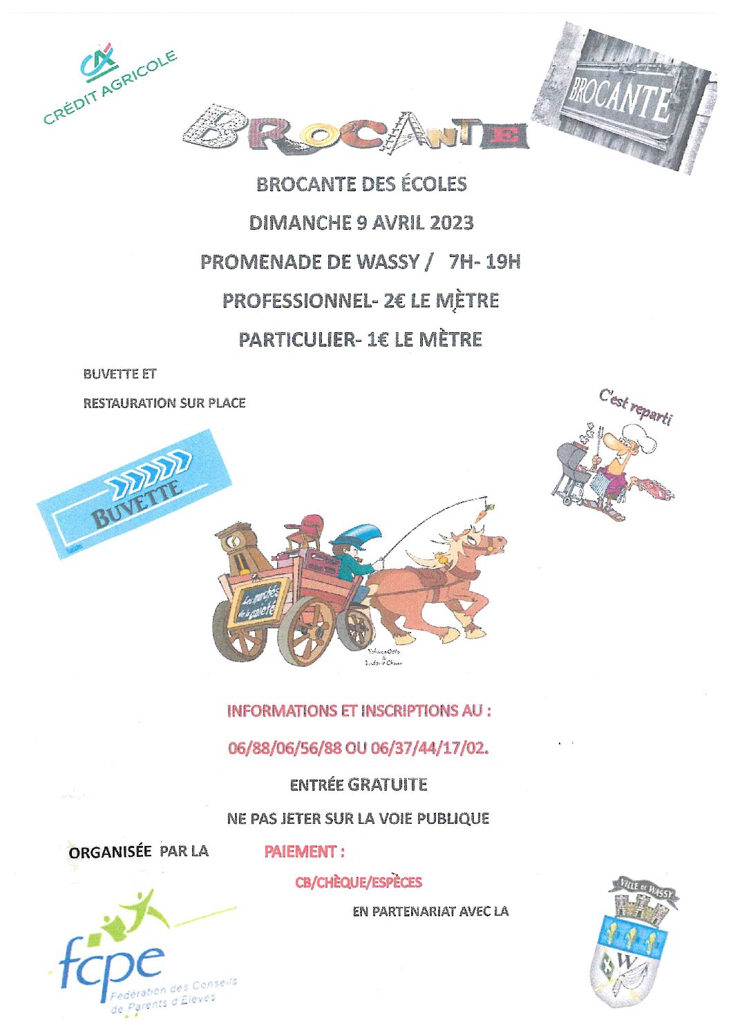 Brocante de la FCPE !